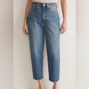 Madewell Women's Balloon Leg Blue Jeans